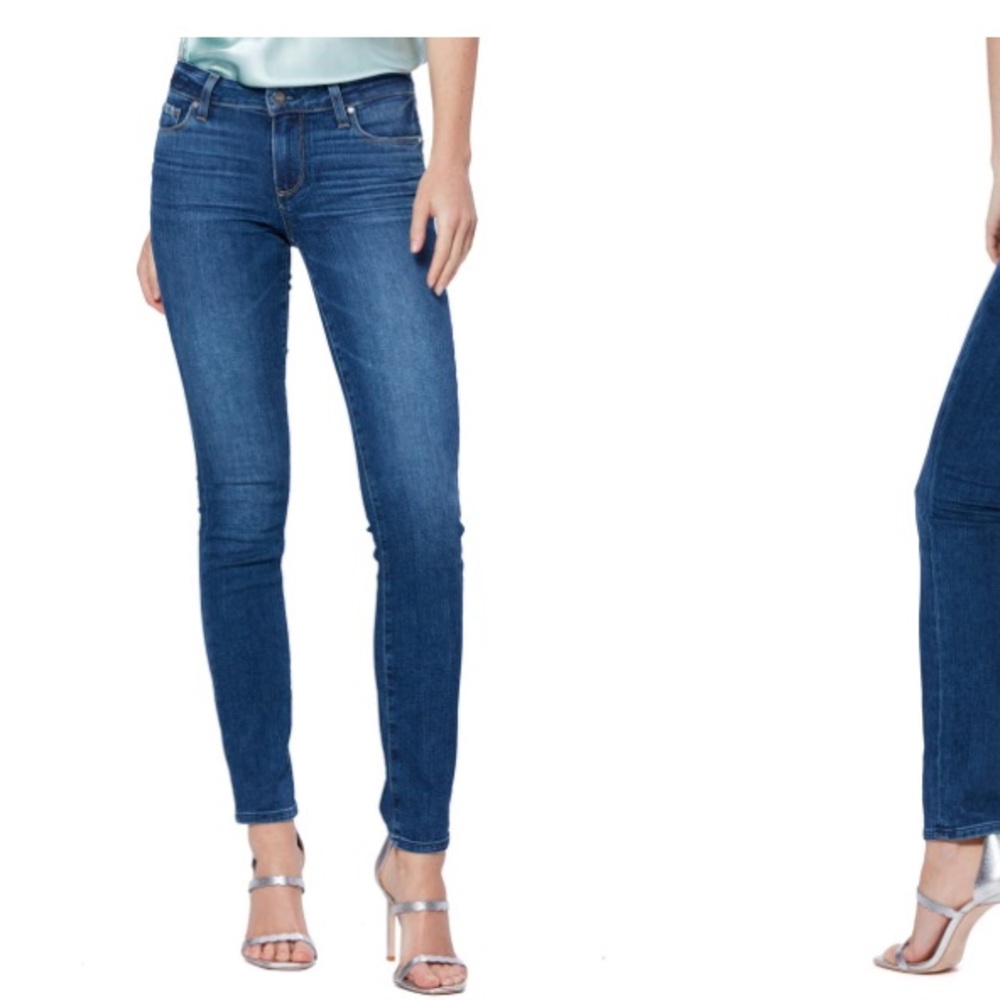 PAIGE Skyline Skinny Dark Wash Jeans SZ 30/10